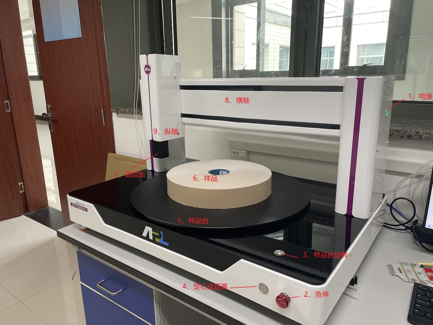LPF-200 Cigarette Paper Roll Flatness Tester